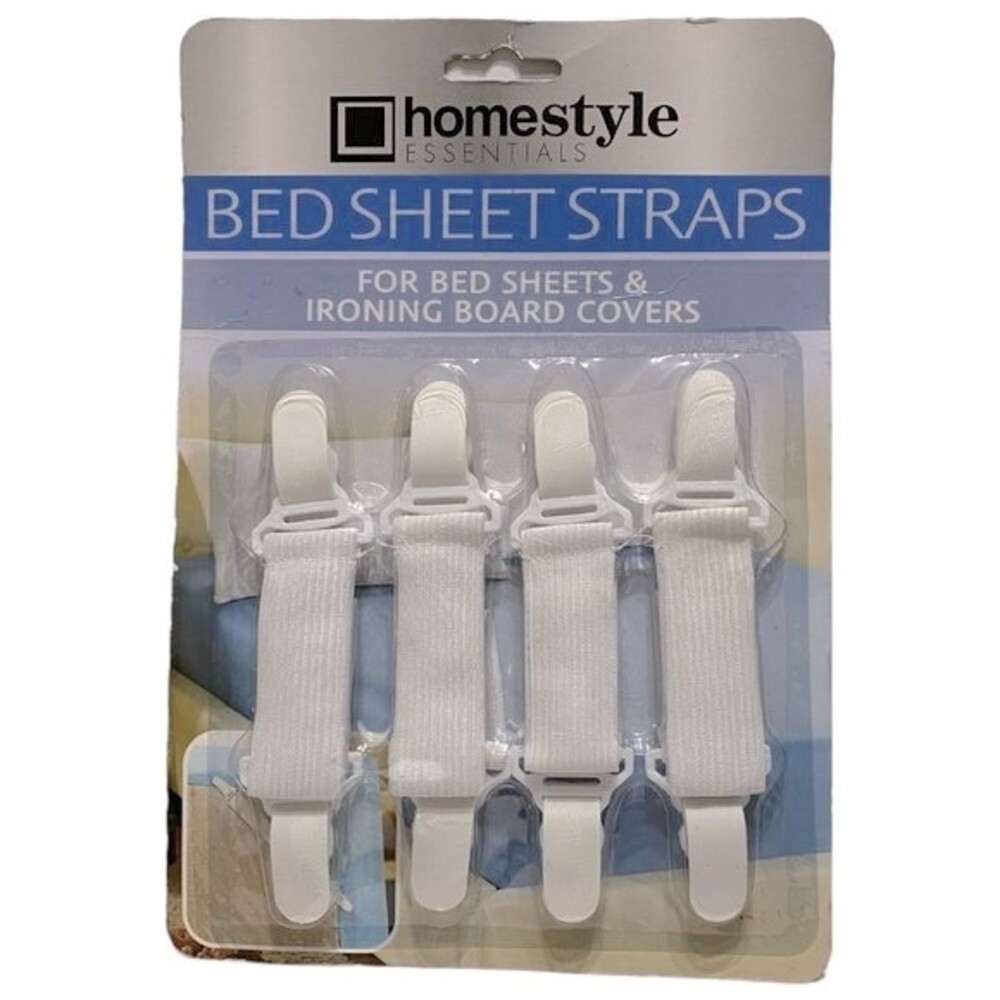 Homestyle Essentials Bed Sheet Straps
